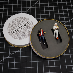 1:64 Ölçek "Back To The Future" Film Figür Seti