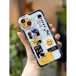 Iphone 13 Ve 14 Uyumlu Don’t Trust People Baskılı Şeffaf Kılıf
