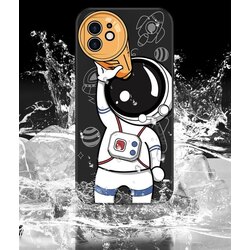 Astronot Desenli Lansman Kılıf