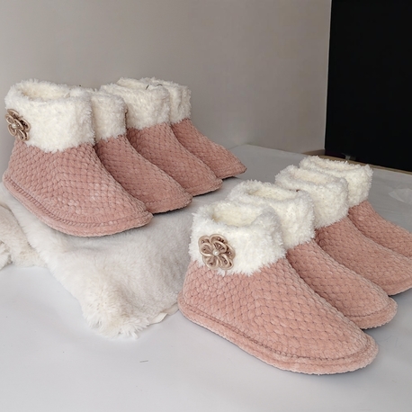 dijital örgü rehberi kürklü terlik + Panduf 36-40 numara 