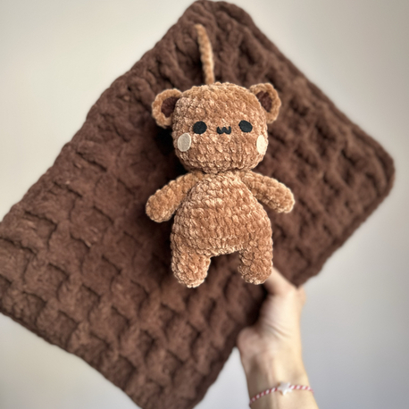 Waffle  Model Puf Tablet kılıfı   Dudu Ayıcık ile birlikte