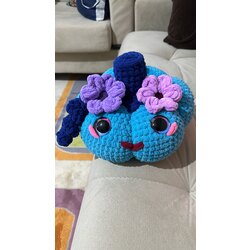 Çiçekli bal kabağı Mavi