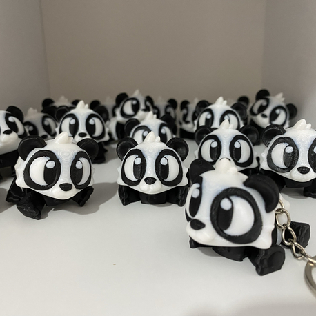 Panda anahtarlık 1 adet