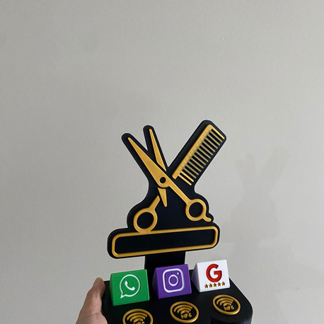 NFC Kişiye özel masaüstü Takipçi Stand 