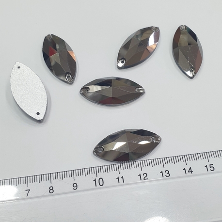 Dikme Taş - Antrasit Mekik 15*32mm