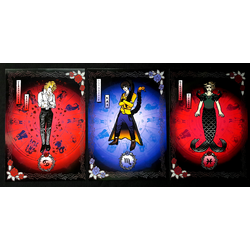 V-Kei Zodiac (Su Burçları / Water Signs) A5 Art Print