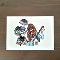 Vocalist Kusuriuri Kartpostal