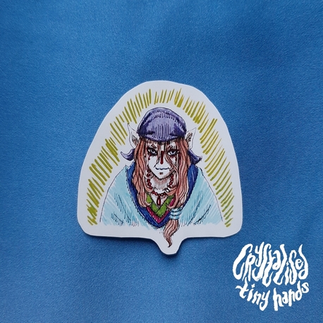 Kusuriuri Sticker