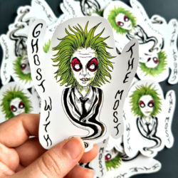 Beetlejuice Sticker