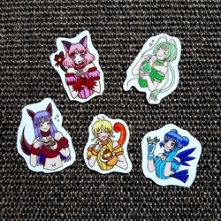 Mew Mew Sweets Stickerları