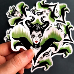 Maleficent Sticker