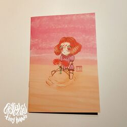 Çizgisiz A5 Defter (Baby Higanbana)