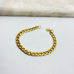 Çelik Gurmet Zincir Bileklik ( Unisex )
