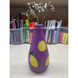 limon desenli şişe 