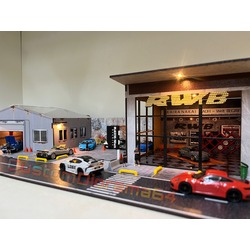 1:64 - RWB Showroom & Garaj Diorama