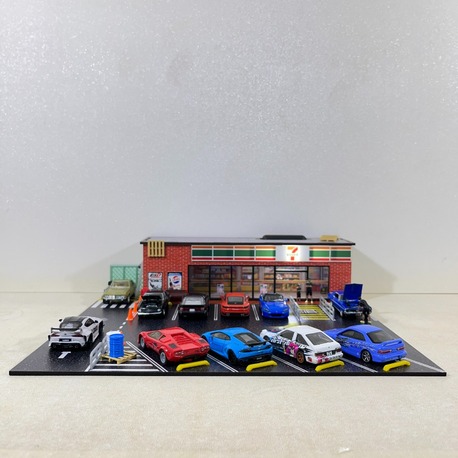 1:64 Ölçek - 7 ELEVEN Market Diorama