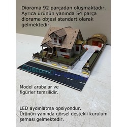 1:64 Ölçek - Toretto House Diorama