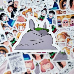 Totoro Side Eyes Sticker