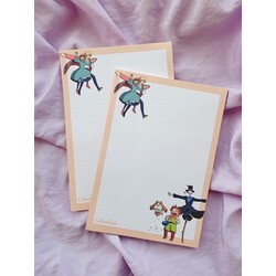 Howl's Moving Castle Notepad