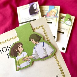 Chihiro and Haku Magnetli Kitap Ayracı 