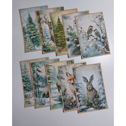 Winter land paper