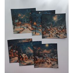 Winter night paper