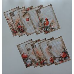 Vintage xmas sticker 