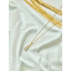Keman Model Gold Kolye