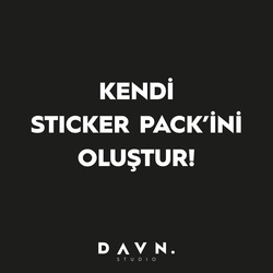 Kendi Sticker Pack’ini Oluştur!