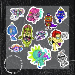 DAVNxAYE Sticker Pack