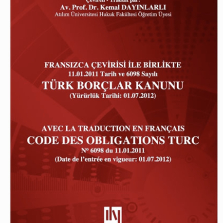 Türk borçlar kanunu 