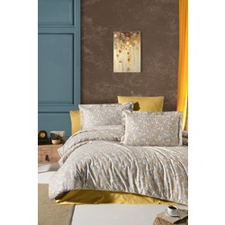 MİNİ FLOWER DESEN PAMUKLU NEVRESİM SET