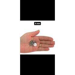 ÇELİK 4 mm Metal Top Beyaz