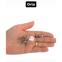 ÇELİK TEPELİK BEYAZ ORTA NO:O12