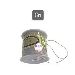 Paraşüt İpi 0,8 mm Gri