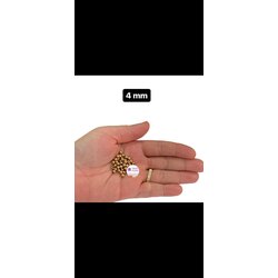 ÇELİK 4 mm Metal Top Sarı