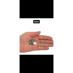 ÇELİK 5 mm Metal Top Beyaz