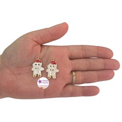 Yılbaşı Kurabiye Figürü Gold Rengi