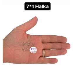 Çelik Yuvarlak Halka 7*1