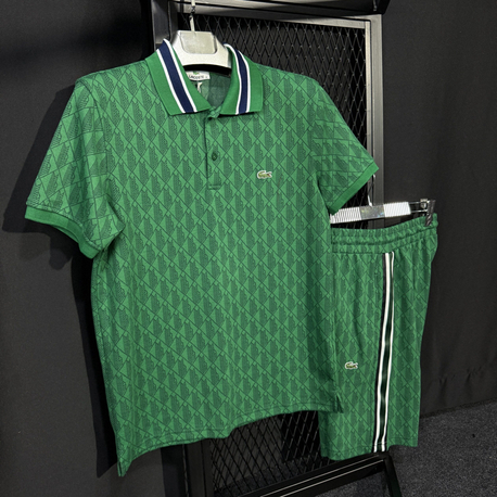 LACOSTE MONOGRAM ŞORTLU TAKIM