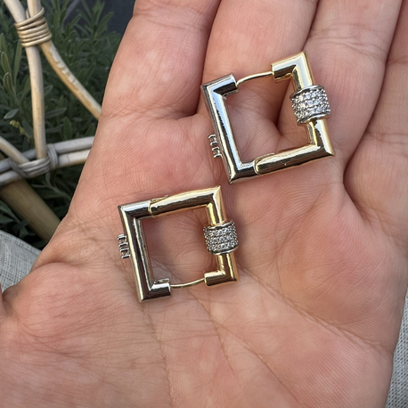 Square earring
