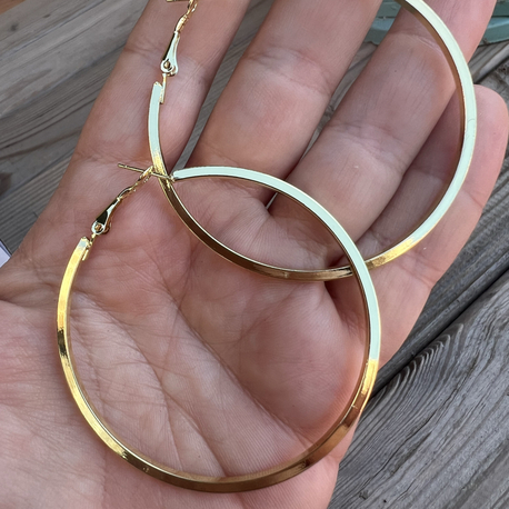 The big classy hoop halka küpe