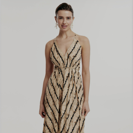 Eva ipek maxi elbise LD1113