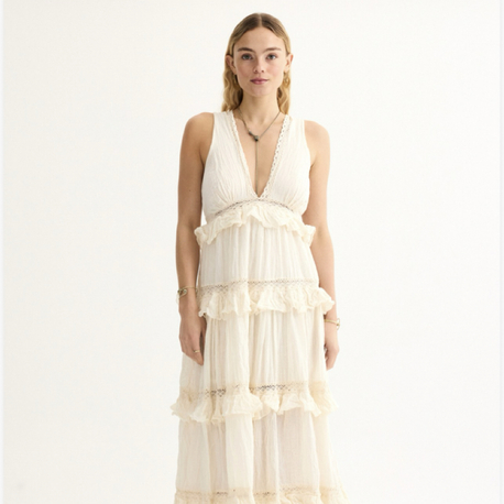 Mily maxi elbise Sa081
