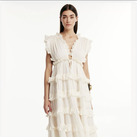 Paris maxi elbise sa0143