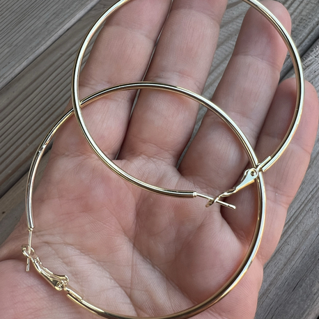 The classic hoop halka küpe