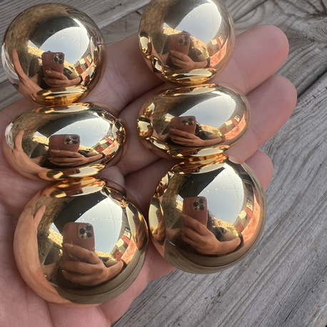 XL gold küpe