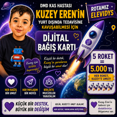 DİJİTAL BAĞIŞ KARTI 5 ROKET 5,000 TL
