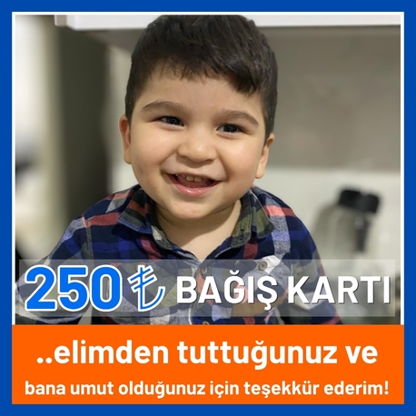 250 TL DİJİTAL BAĞIŞ KARTI 