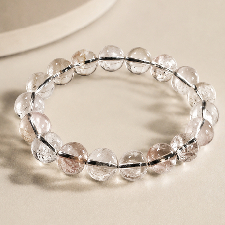Herkimer Elması Bileklik - 10 mm (Kendi Değerimizi Bilebilmek)